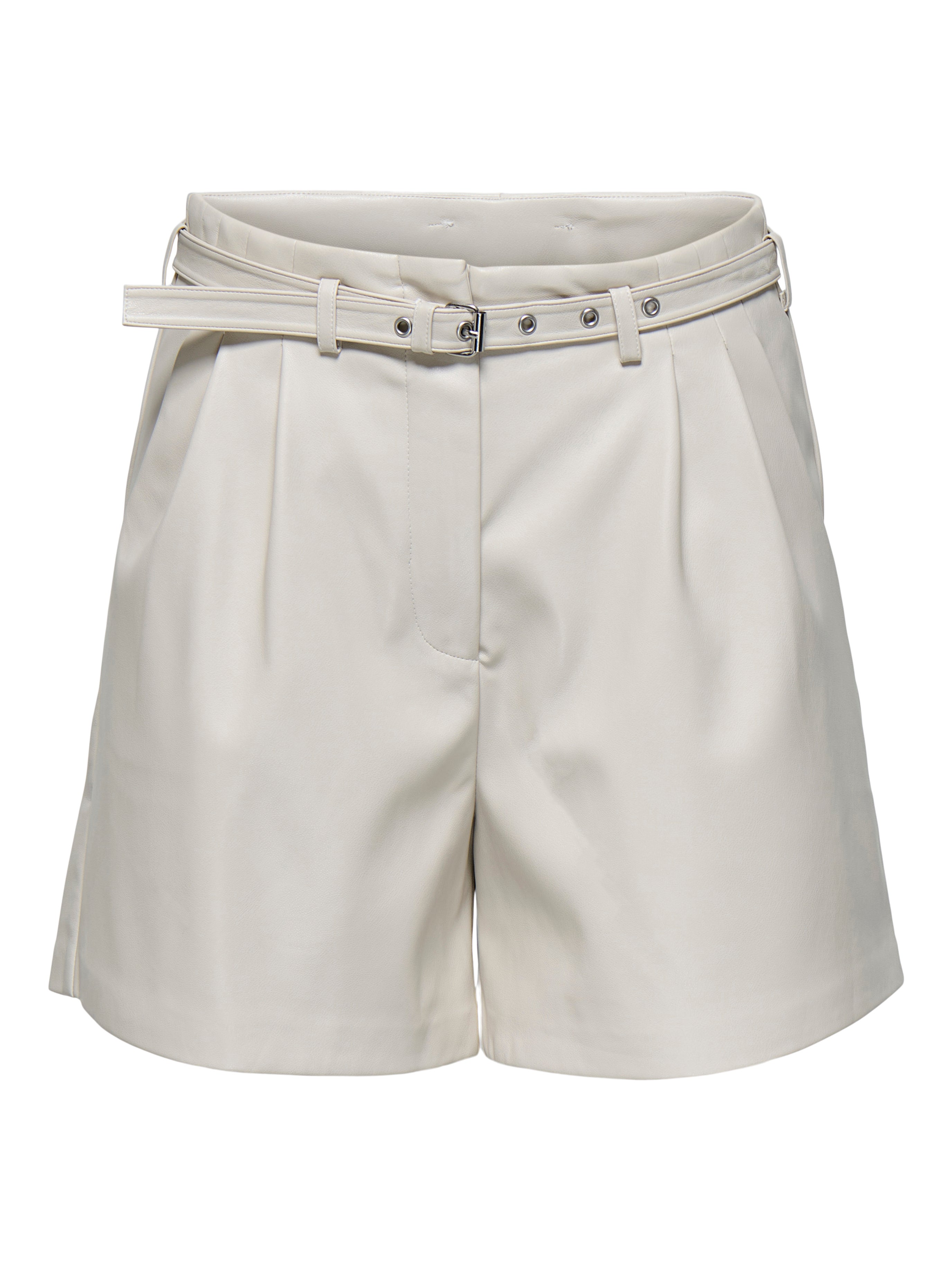 Thumbnail - Onlheidi Mittlere Taille Normal Geschnitten Kunstledershorts