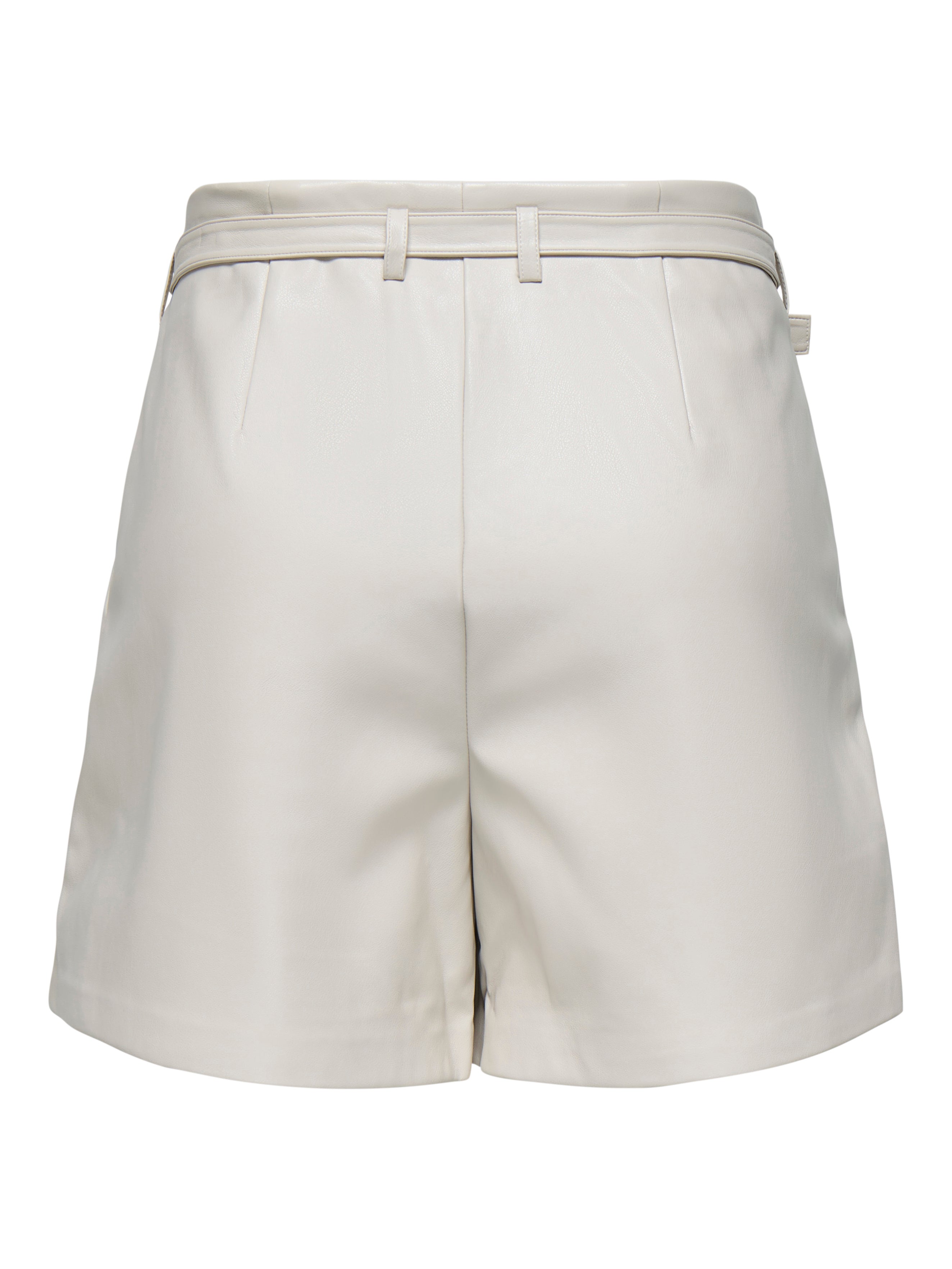 Thumbnail - Onlheidi Mittlere Taille Normal Geschnitten Kunstledershorts