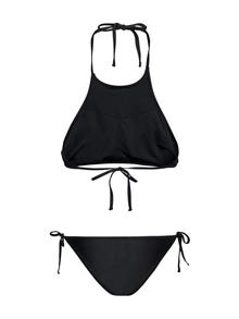 ONLY High waist Thin straps Swimwear -Black - 15275456
