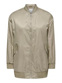 ONLY Lang bomber jacket -Chinchilla - 15275521