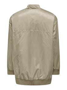 ONLY Lang bomber jacket -Chinchilla - 15275521