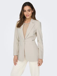 ONLY Cut-Out Blazer -Pumice Stone - 15275608
