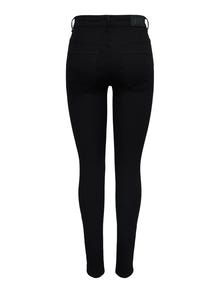 ONLY JDYMolly HW Skinny fit jeans -Black Denim - 15275629