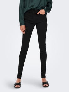 ONLY JDYMolly HW Skinny fit jeans -Black Denim - 15275629