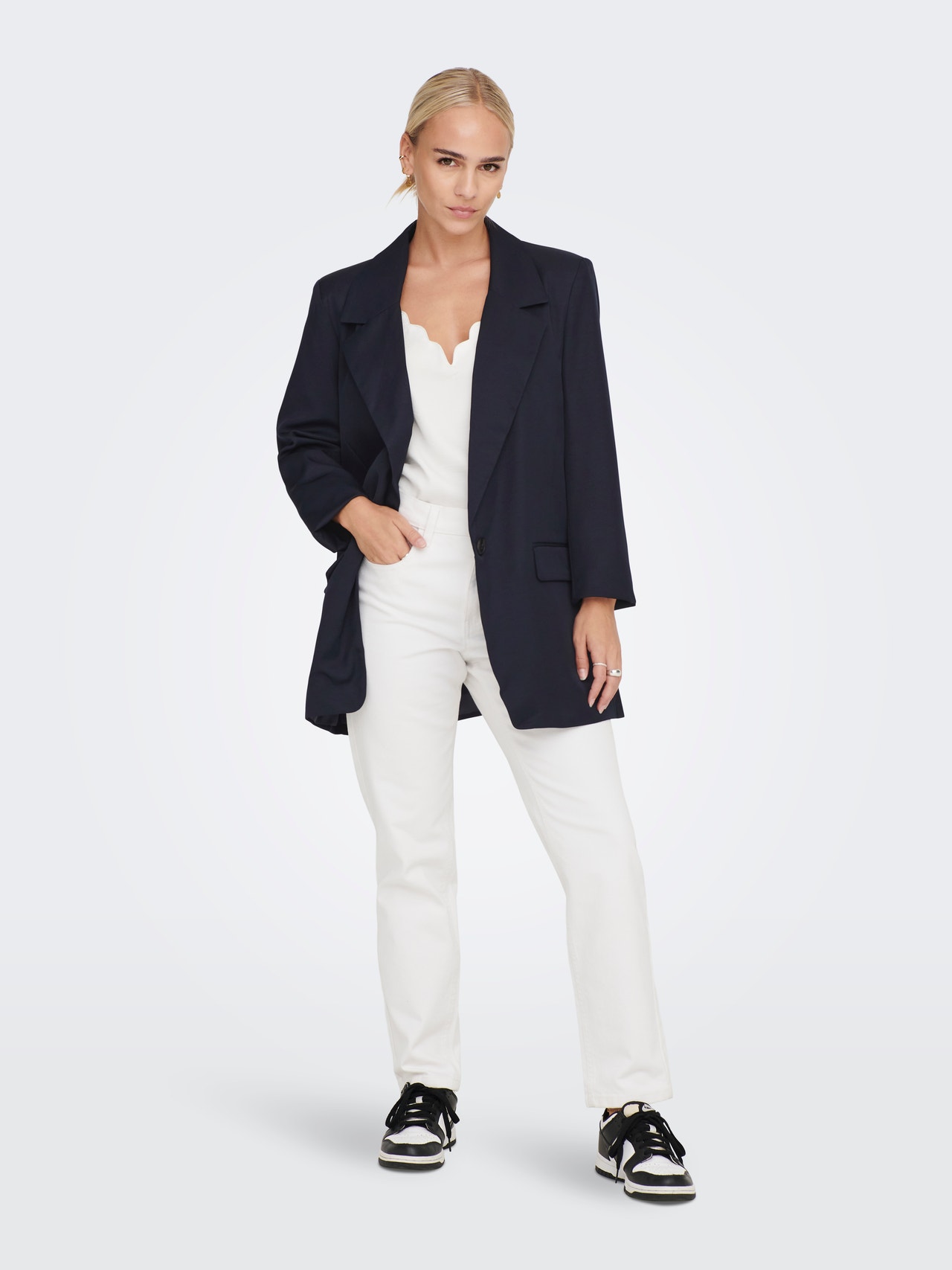 ONLY Oversize Blazer -Night Sky - 15275828