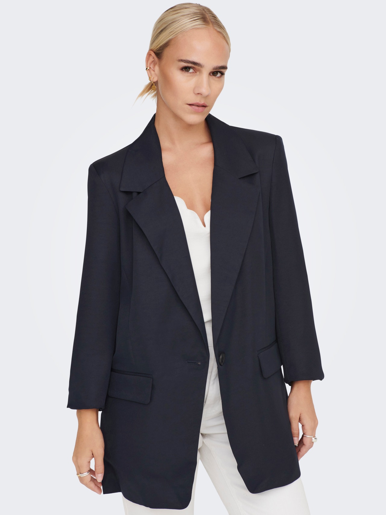 ONLY Oversized Blazer -Night Sky - 15275828