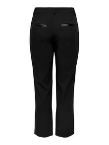 ONLY Regular Fit Regular waist Trousers -Black - 15275978