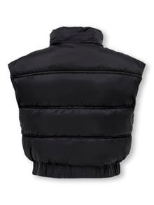 ONLY High neck puffer gilet -Black - 15276187