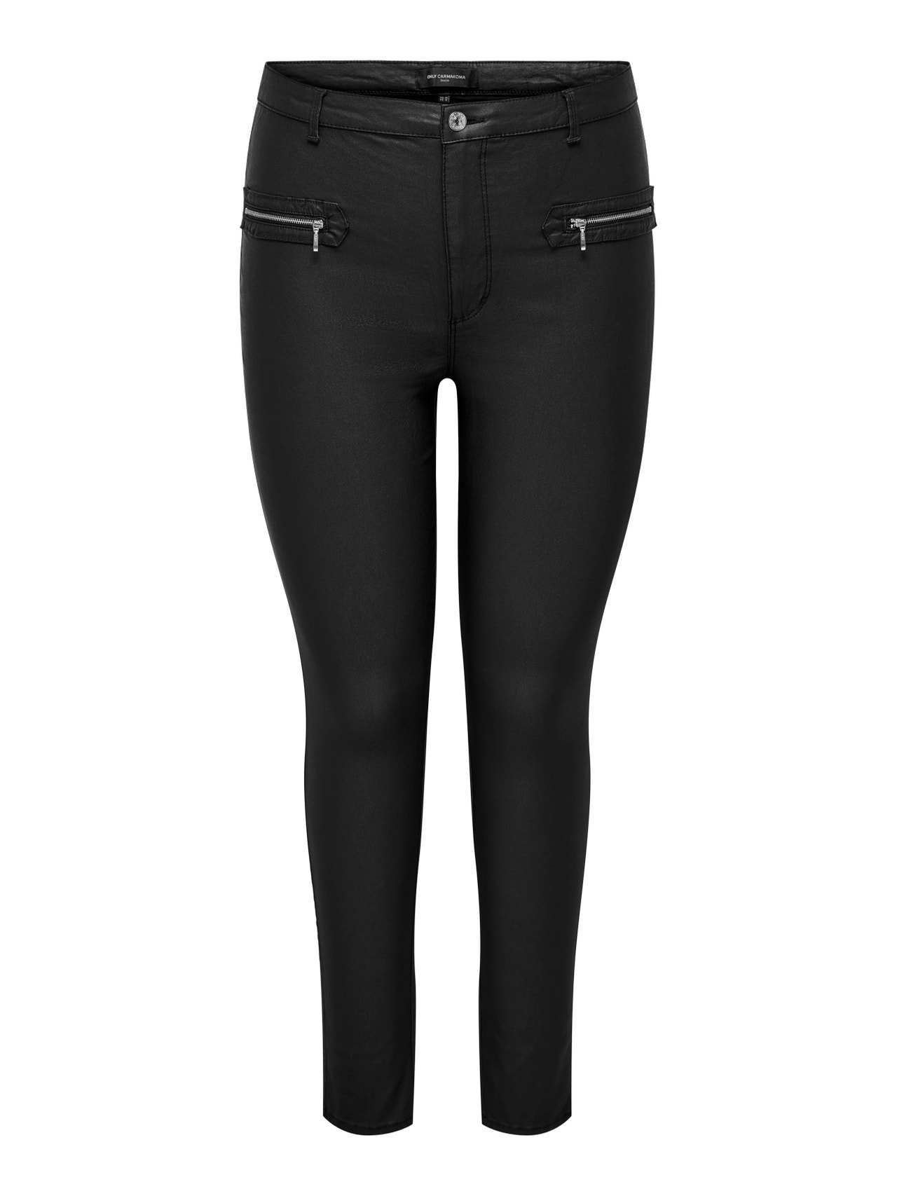 ONLY Curvy Highwaisted Trousers -Black - 15276246