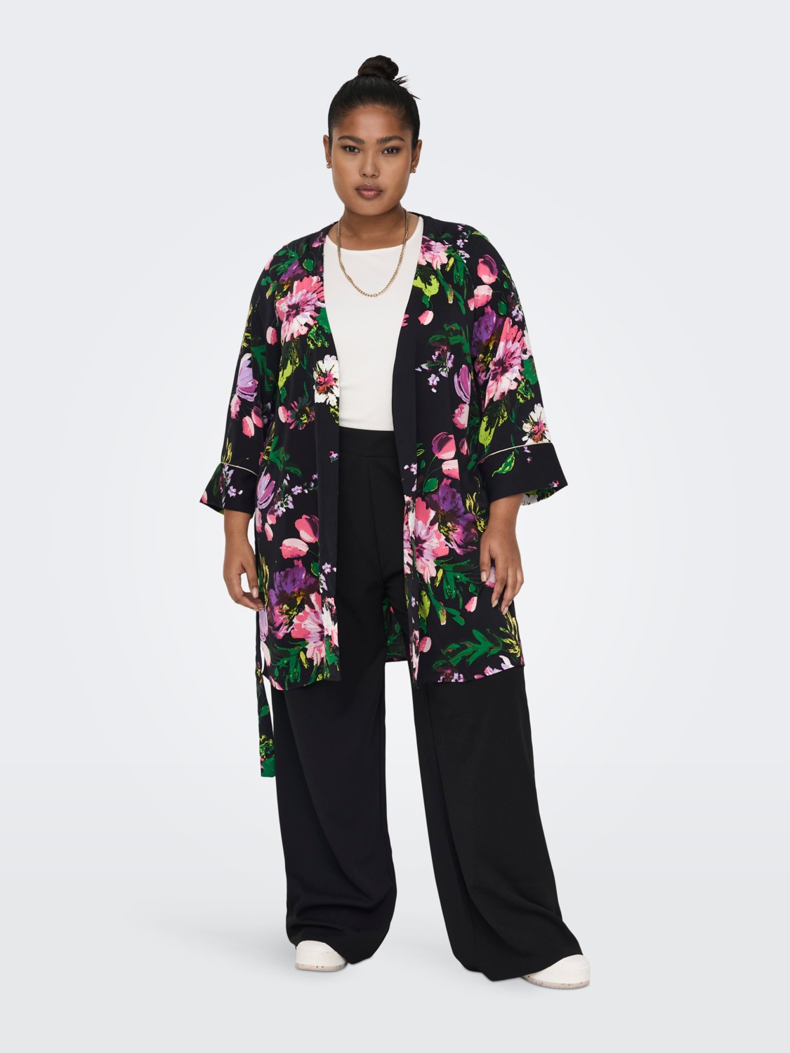 Curvy Printed Kimono with discount! | ONLY®