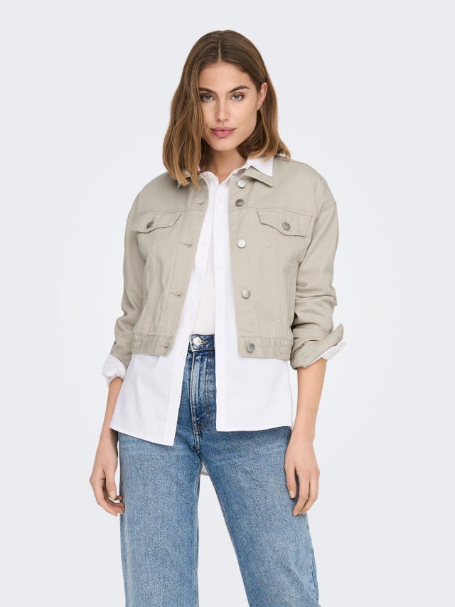 ONLY Cropped button jacket - 15276301
