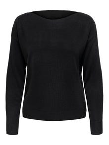 ONLY Pull-overs Col bateau Tall -Black - 15276563