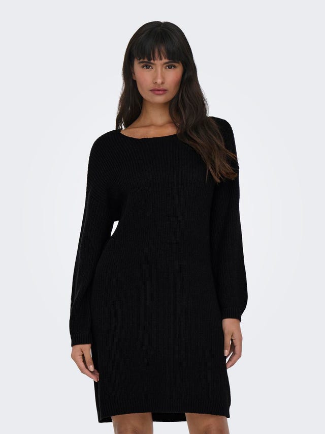 ONLY Petite o-neck knitted dress - 15276602
