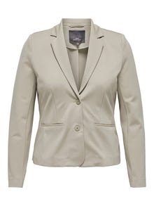 ONLY Blazers Regular Fit Col à revers -Pure Cashmere - 15276671