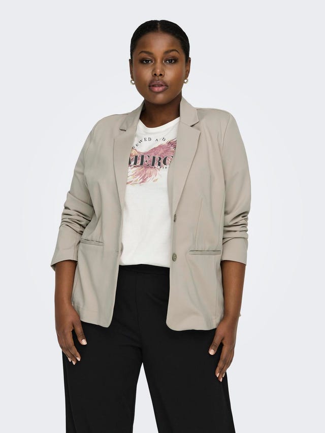 ONLY Blazers Regular Fit Col à revers - 15276671
