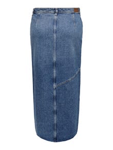 ONLY Maxi denim skirt -Medium Blue Denim - 15276723
