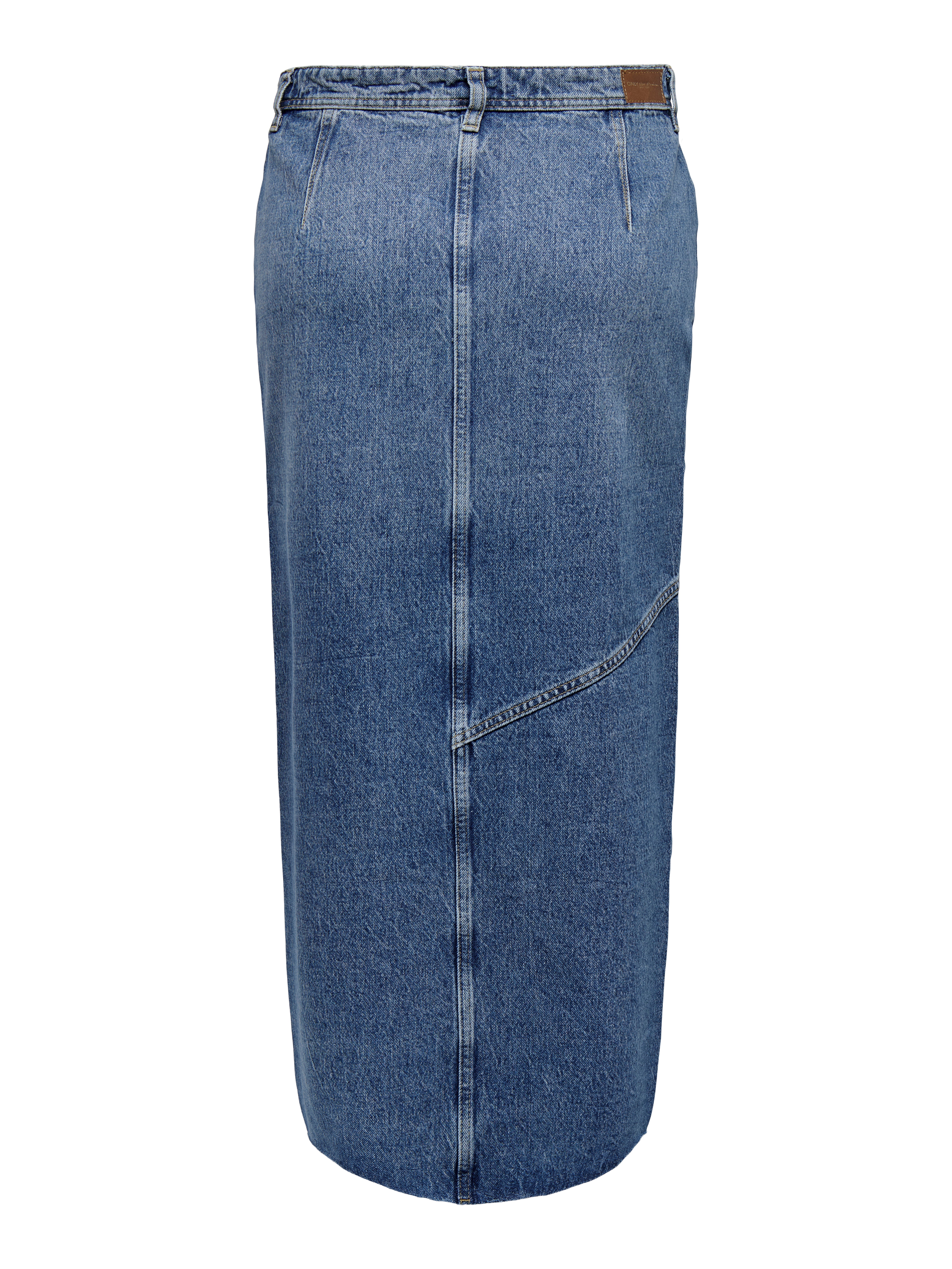 Wrapped Asymmetric Denim Skirt丨Urbanic | Most Favourite