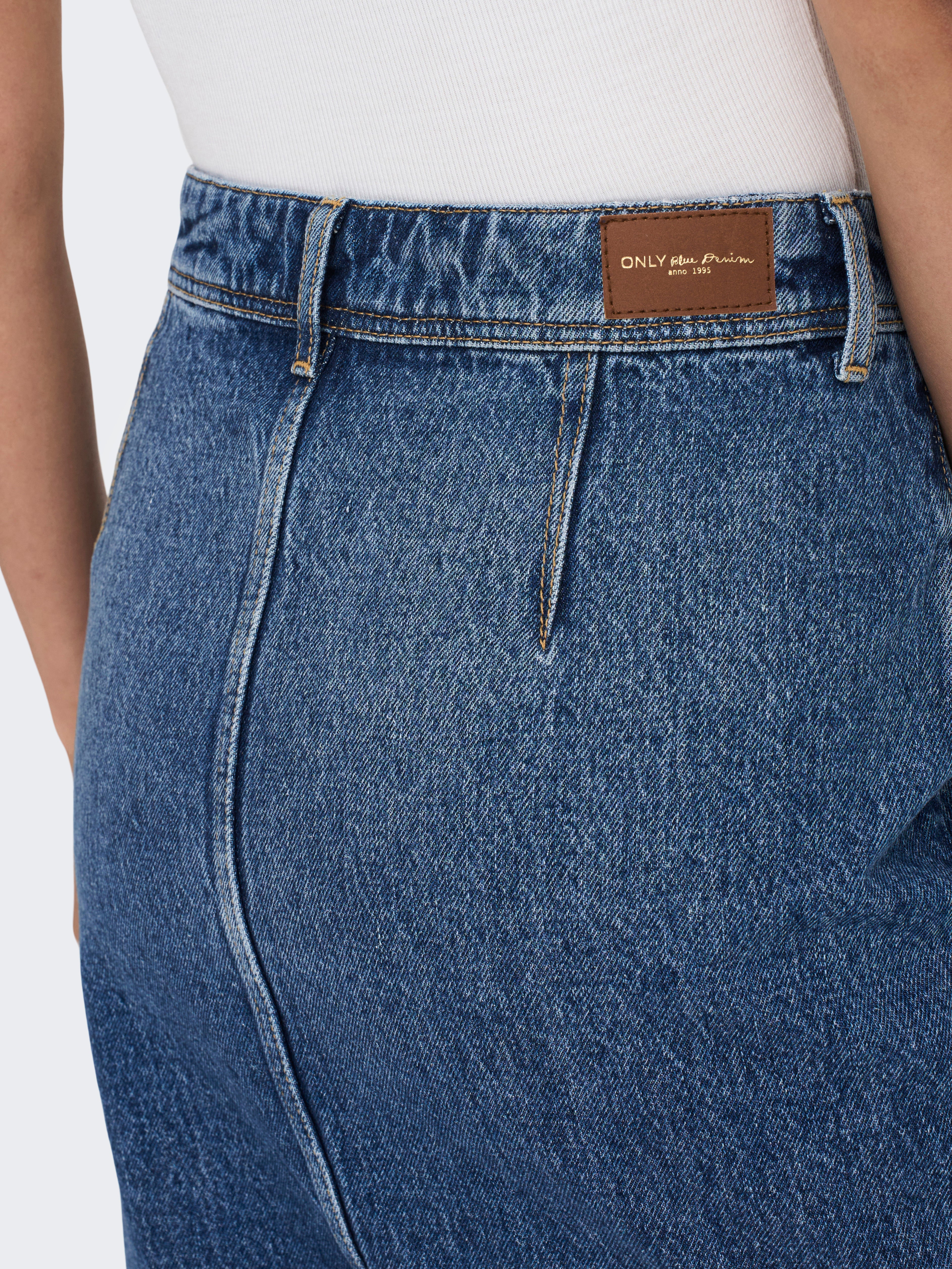 ★2023FW新作★GROVE★BENIA DENIM SKIRT 23FW BENIA DENIM SKIRT [2COLOR] - GROVE