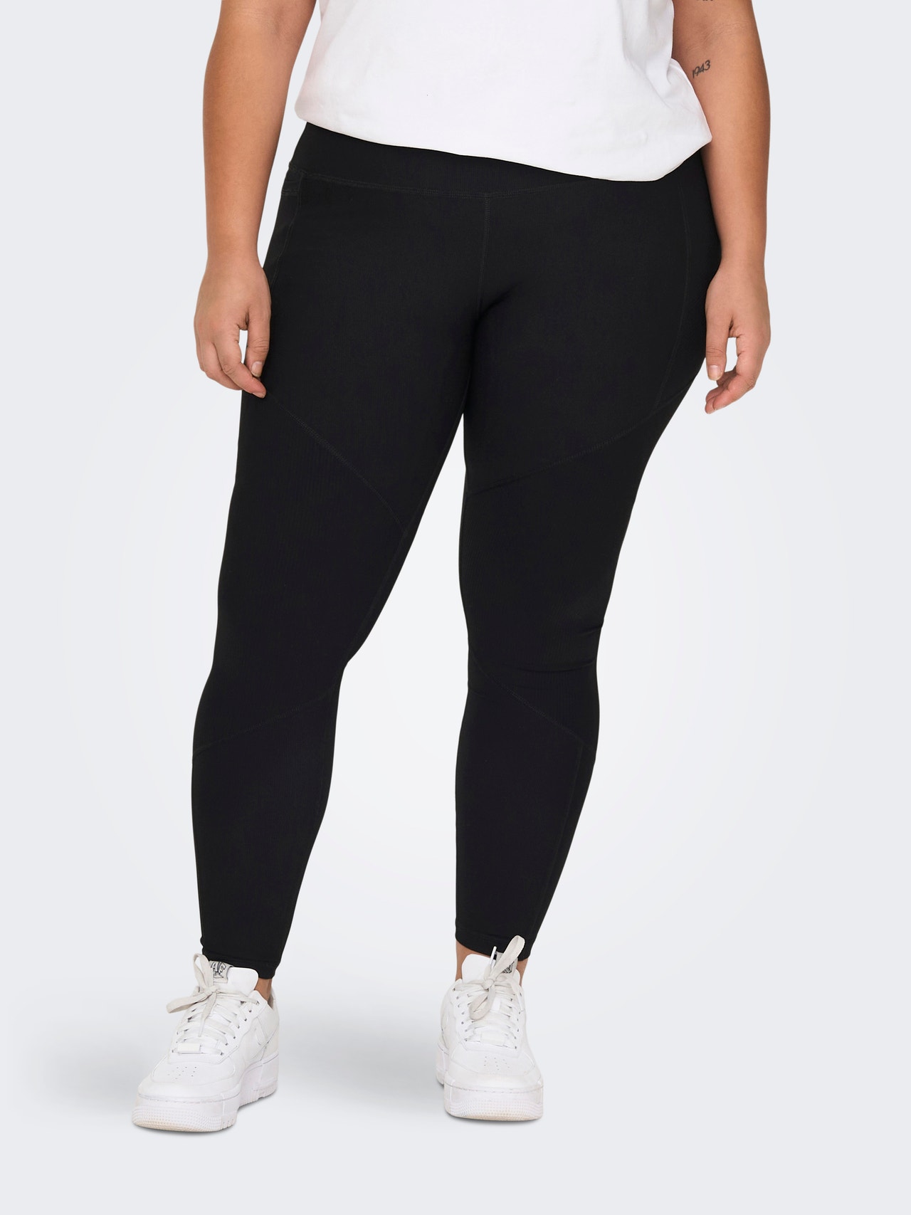 ONLY Tight fit High waist Curve Legging -Black - 15276824