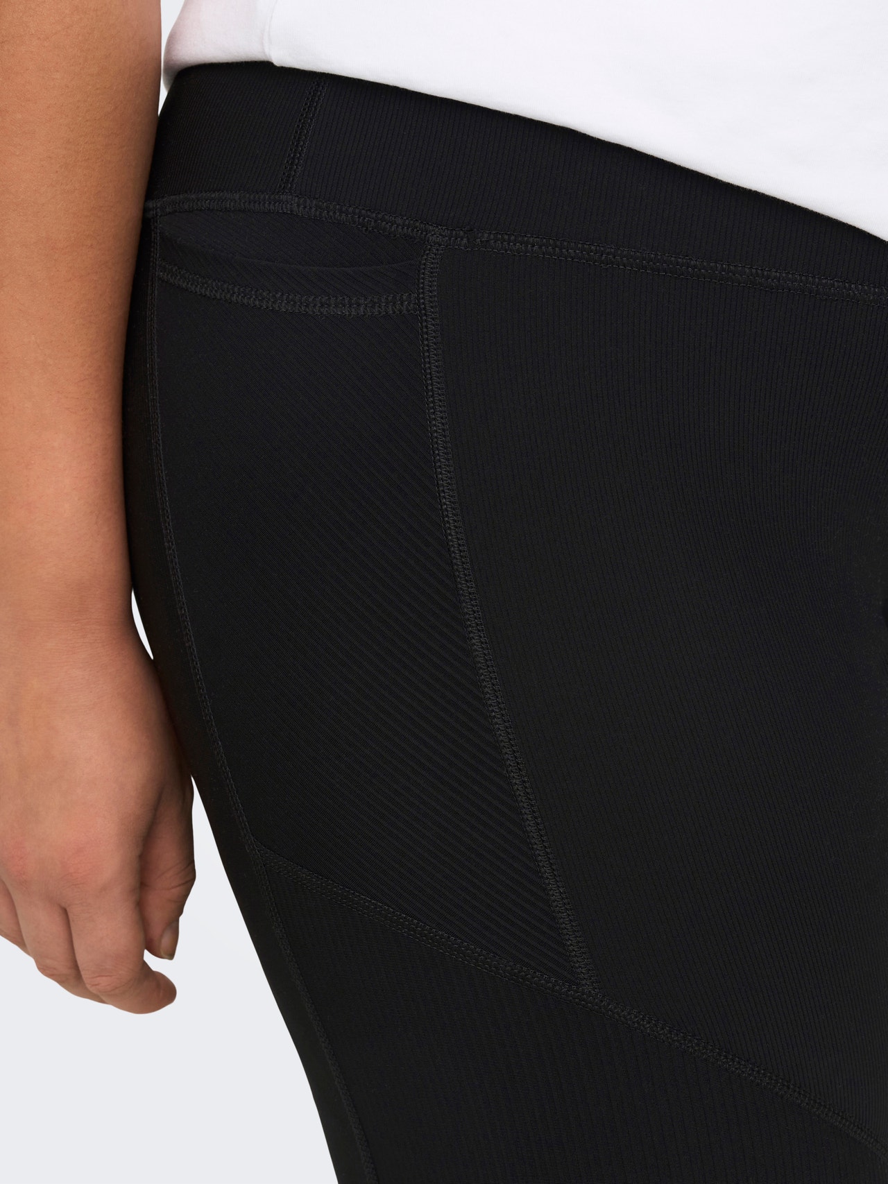 ONLY Tight Fit High waist Curve Leggings -Black - 15276824