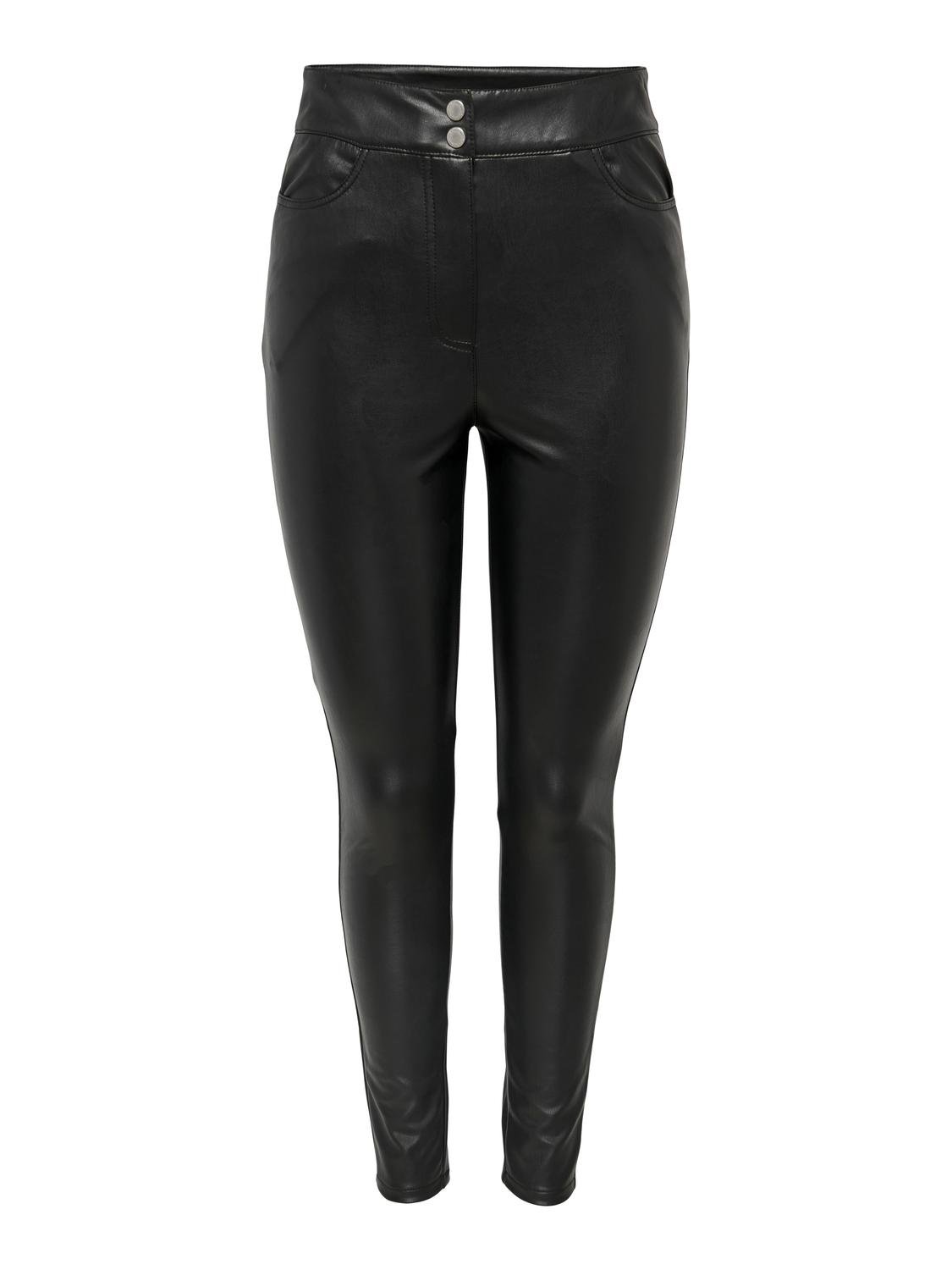 Tall Faux Leather High Waisted Leggings