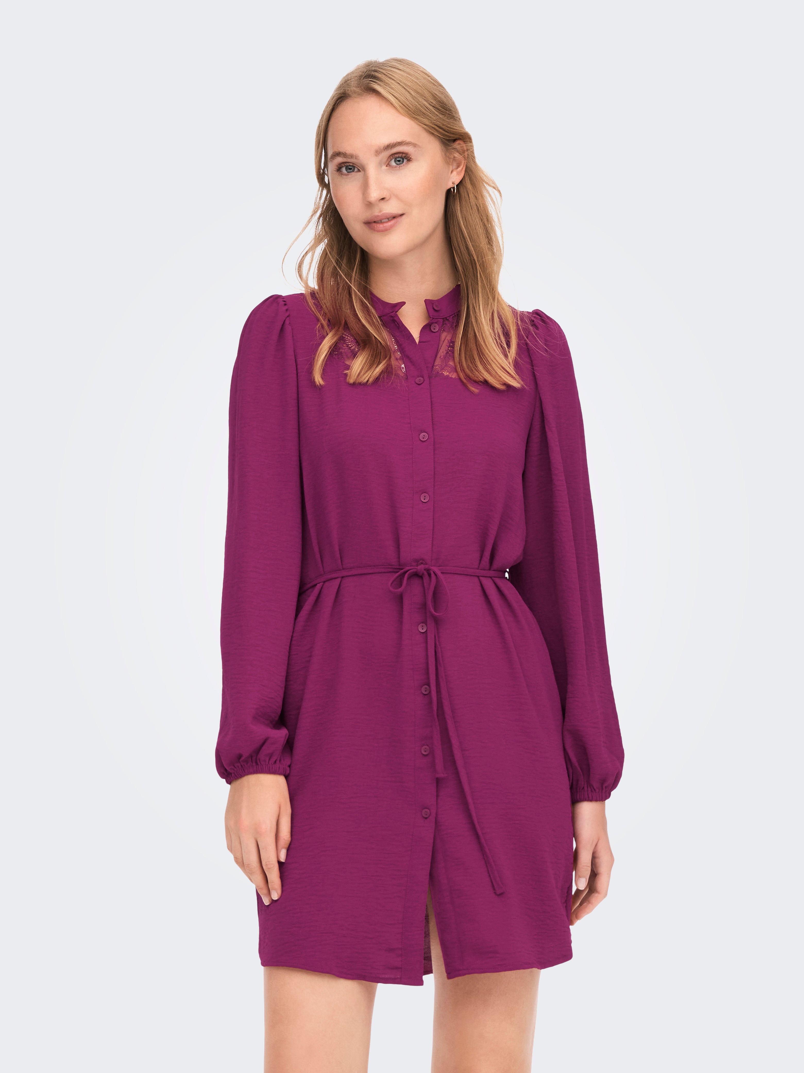 Warehouse chiffon best sale pintuck shirt dress