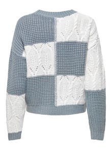 ONLY Knit fit O-hals Pullover -Abyss - 15276930