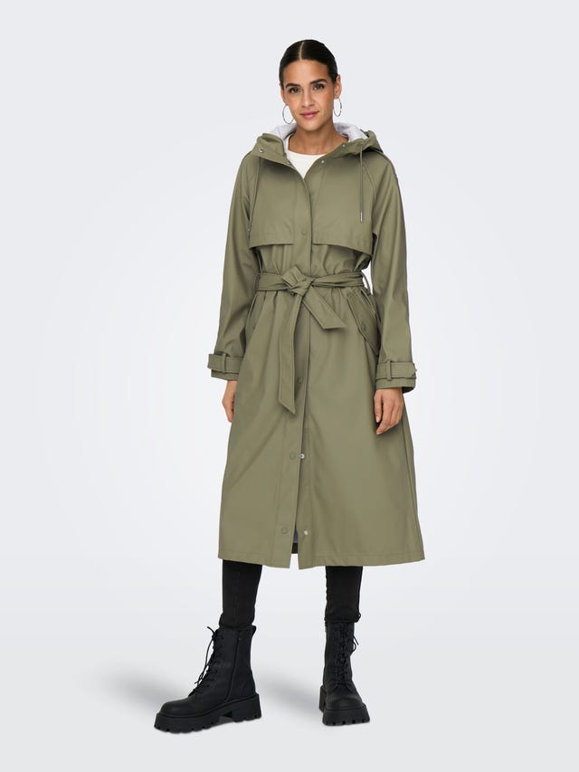 ONLY Regnfrakke trench coat - 15277028