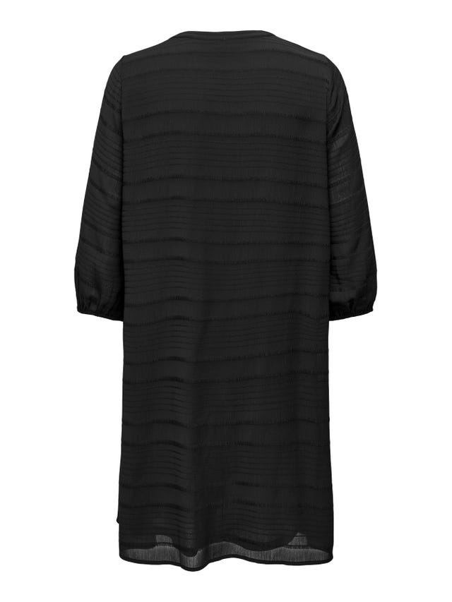 ONLY Normal geschnitten V-Ausschnitt Langes Kleid - 15277066