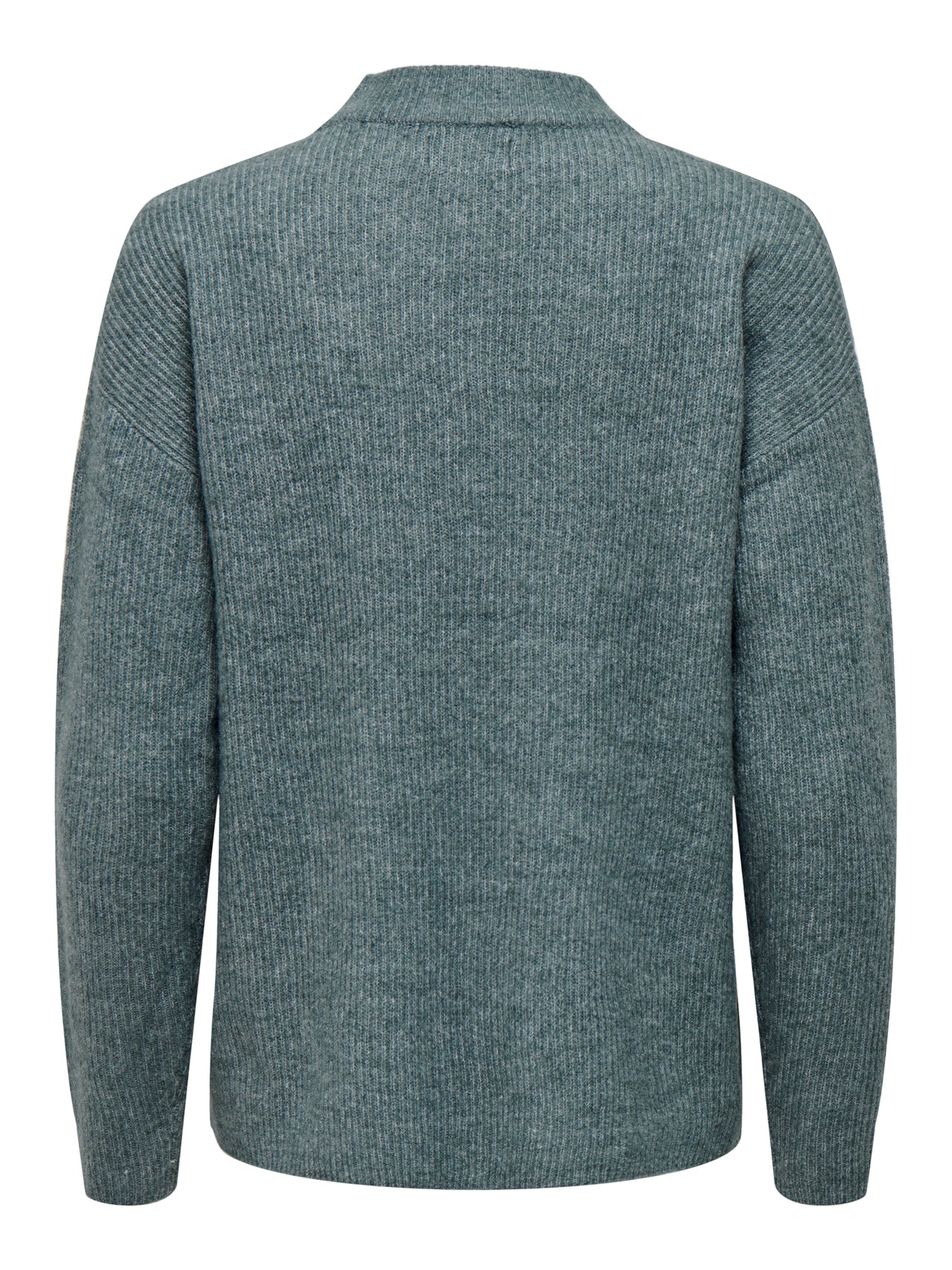 ONLY Pull-overs Regular Fit Col rond Épaules tombantes -Balsam Green - 15277080