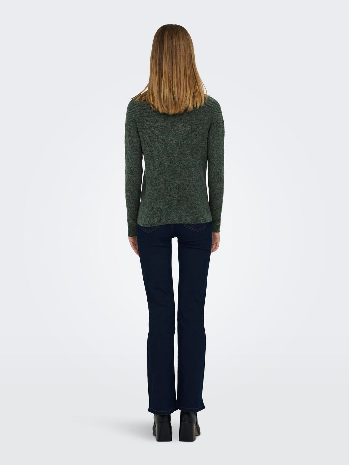 ONLY High neck knitted pullover -Pine Grove - 15277080