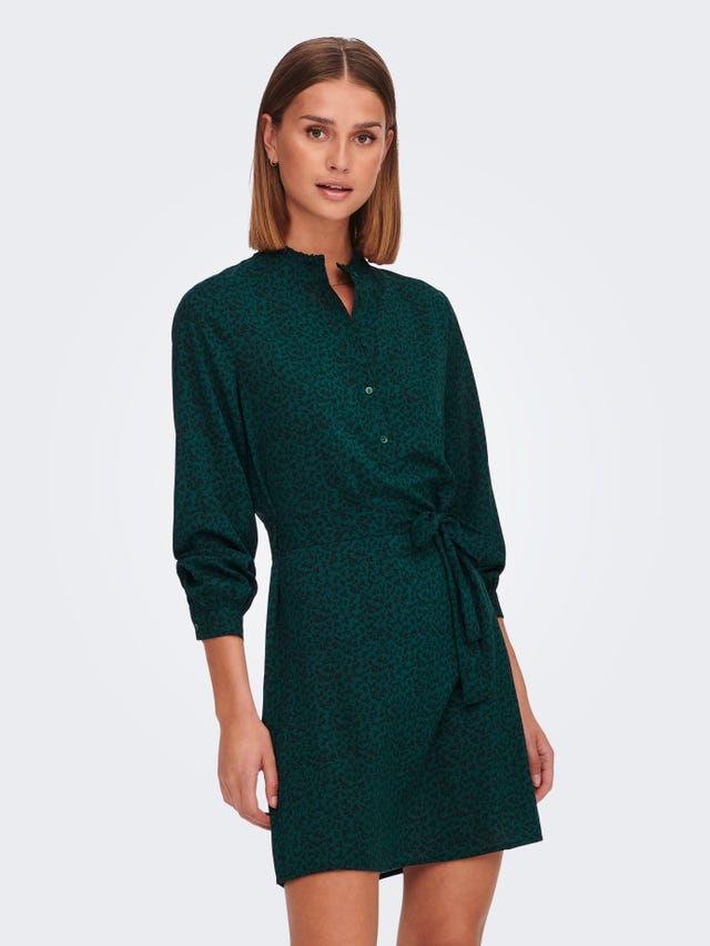 ONLY Regular fit Overhemd kraag Korte jurk - 15277102