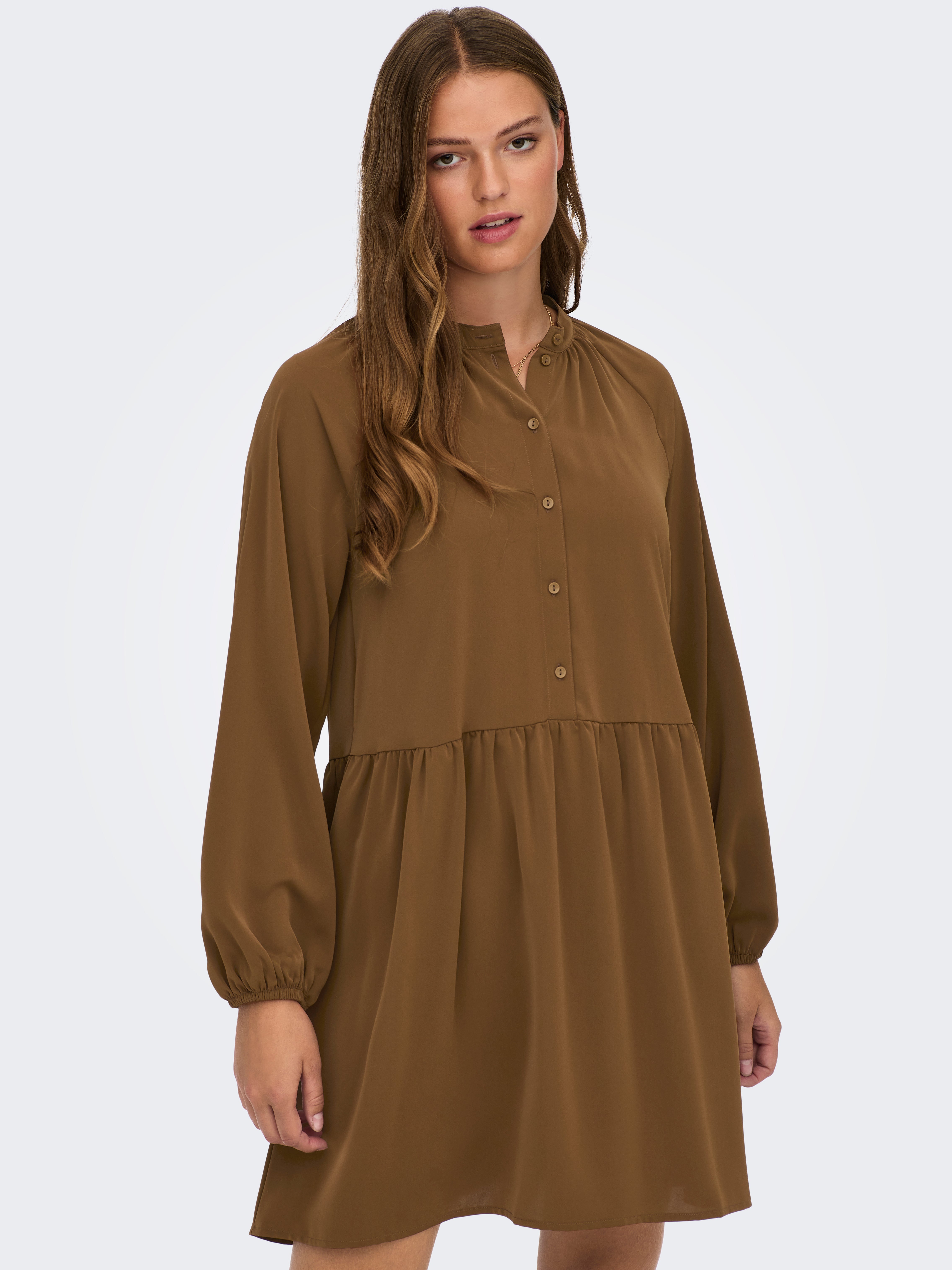 Long sleeved Shirt dress with 40 discount ONLY