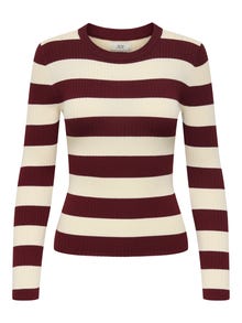 ONLY JDYPLUM Pull en maille -Cabernet - 15277223