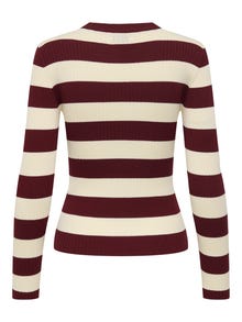ONLY JDYPLUM Pull en maille -Cabernet - 15277223