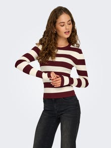 ONLY JDYPLUM Pull en maille -Cabernet - 15277223