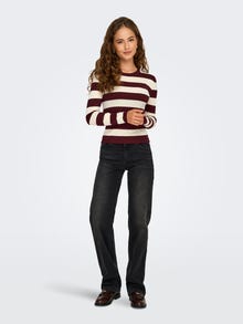 ONLY JDYPLUM Pull en maille -Cabernet - 15277223