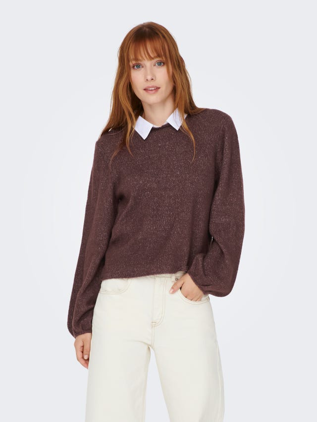 ONLY Shirt detail Knitted Pullover - 15277466