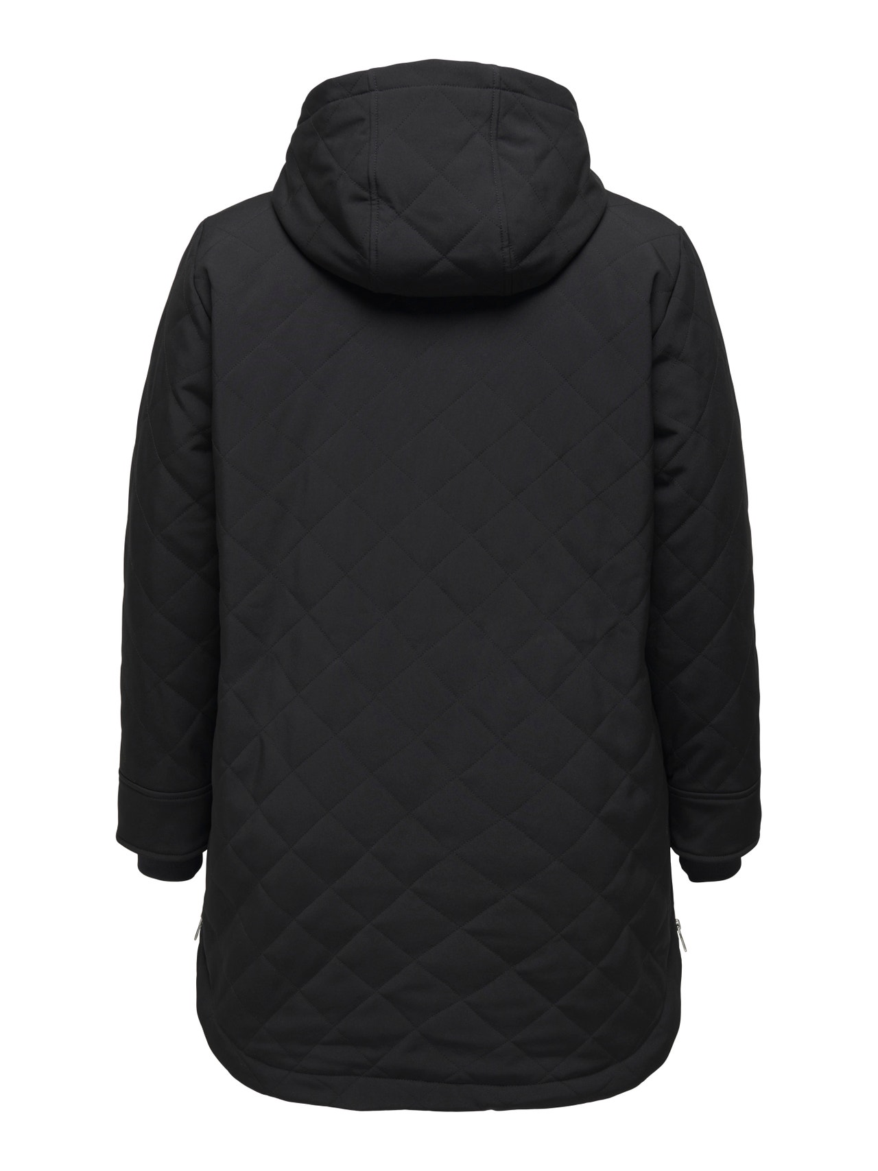 ONLY Curvy Quilted jacket -Black - 15277475
