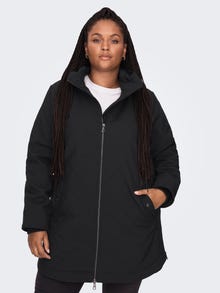 ONLY Curvy Quilted jacket -Black - 15277475