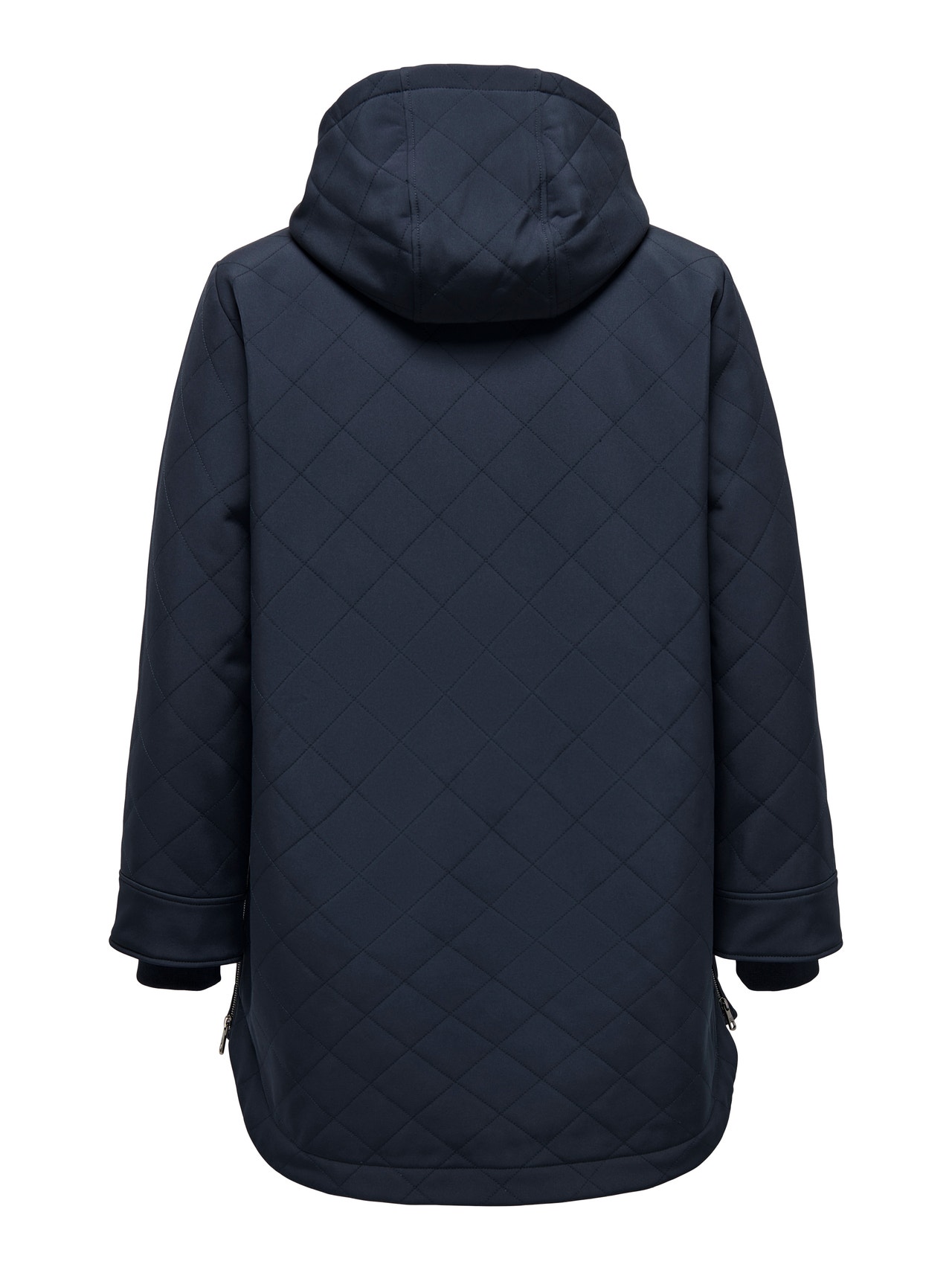ONLY High neck Coat -Night Sky - 15277475