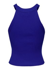 ONLY Halterneck Knitted Top -Surf the Web - 15277548