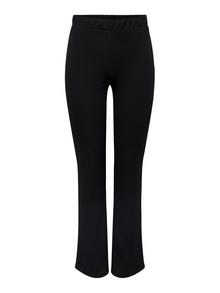 ONLY Pantalons Flared Fit -Black - 15277598