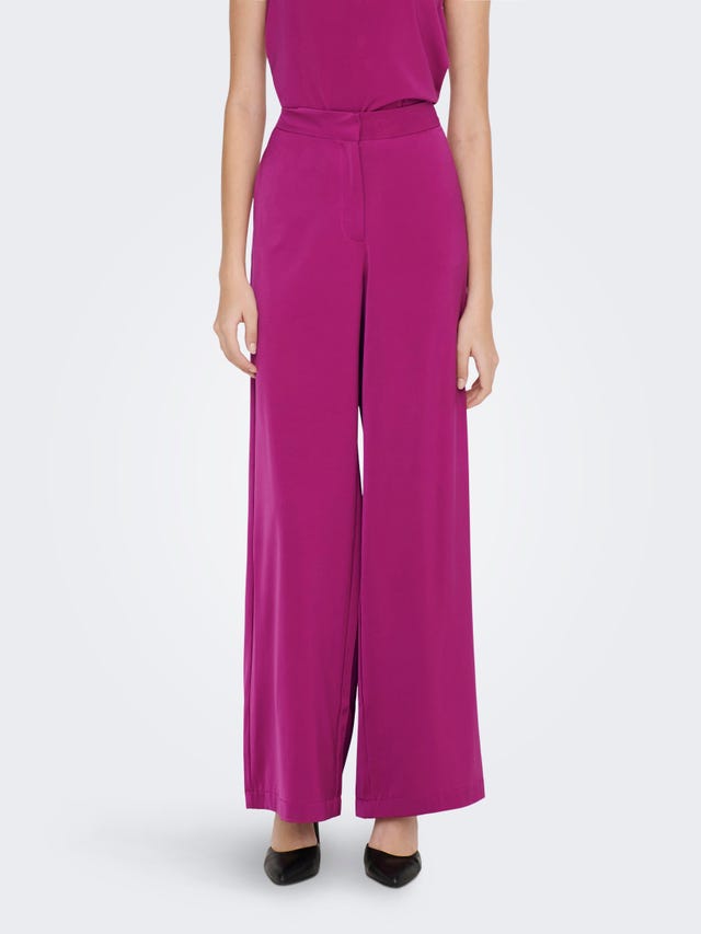 ONLY High waisted wide Trousers - 15277624