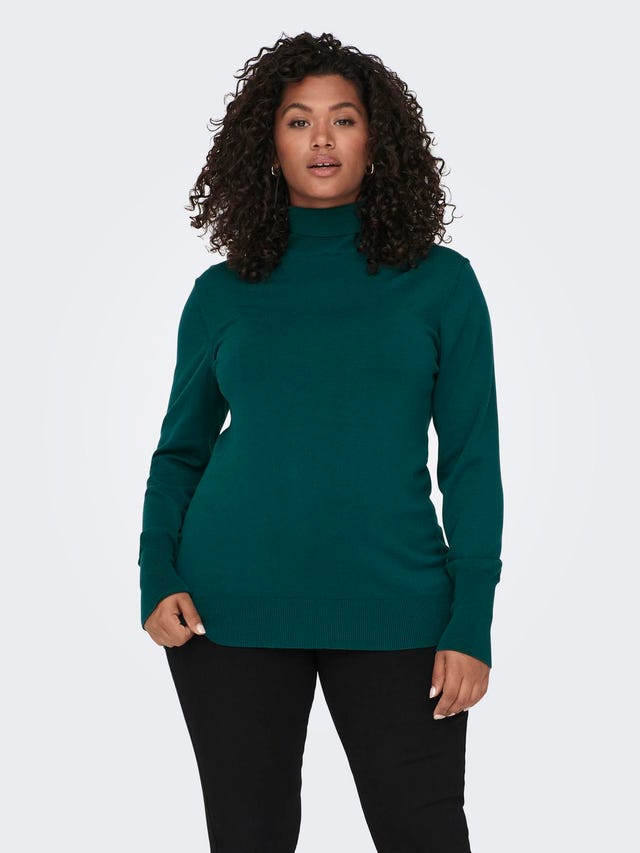 ONLY Curvy Rollneck Knitted Pullover - 15277680
