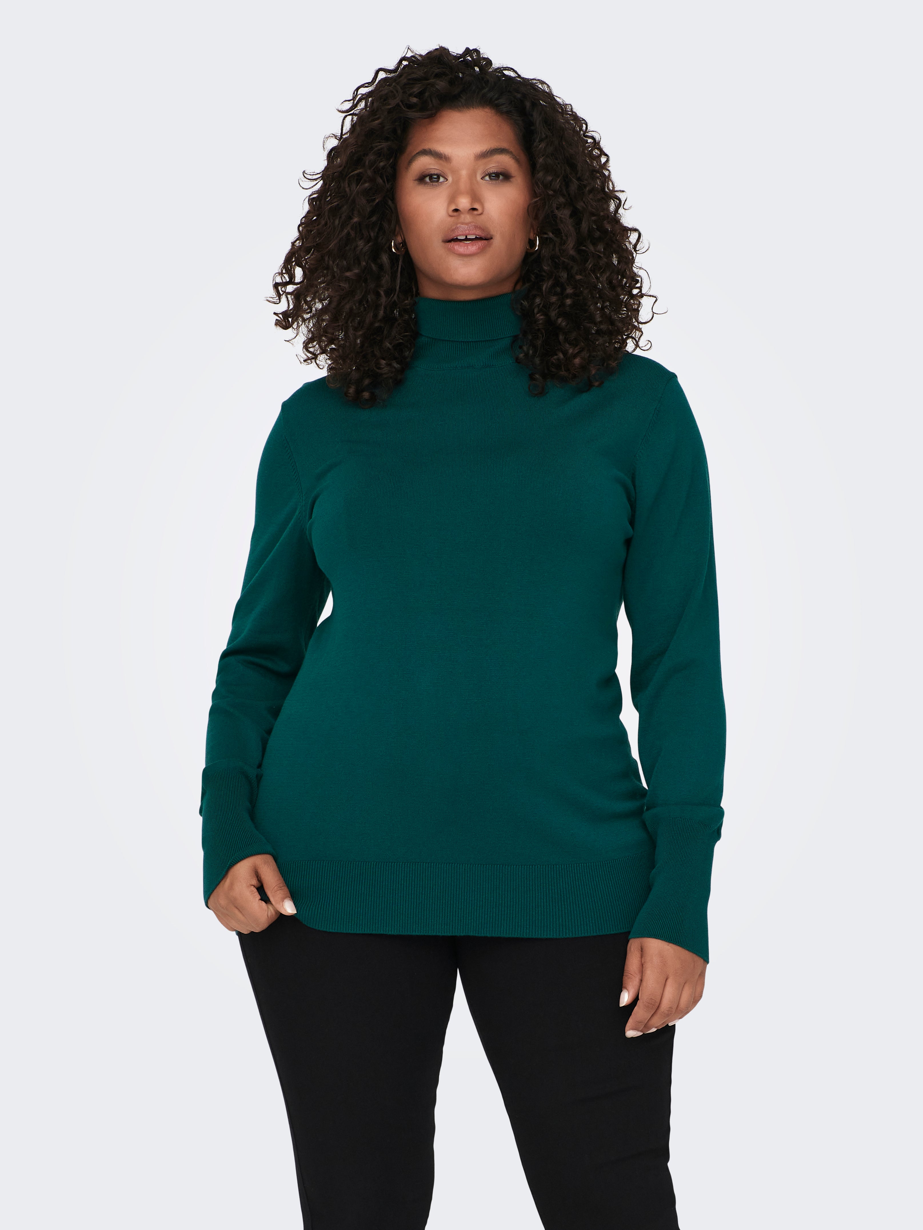 Roll neck Curve Pullover with 20% discount! | ONLY®