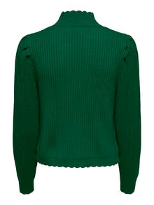 ONLY high neck Knitted Top -Evergreen - 15277692