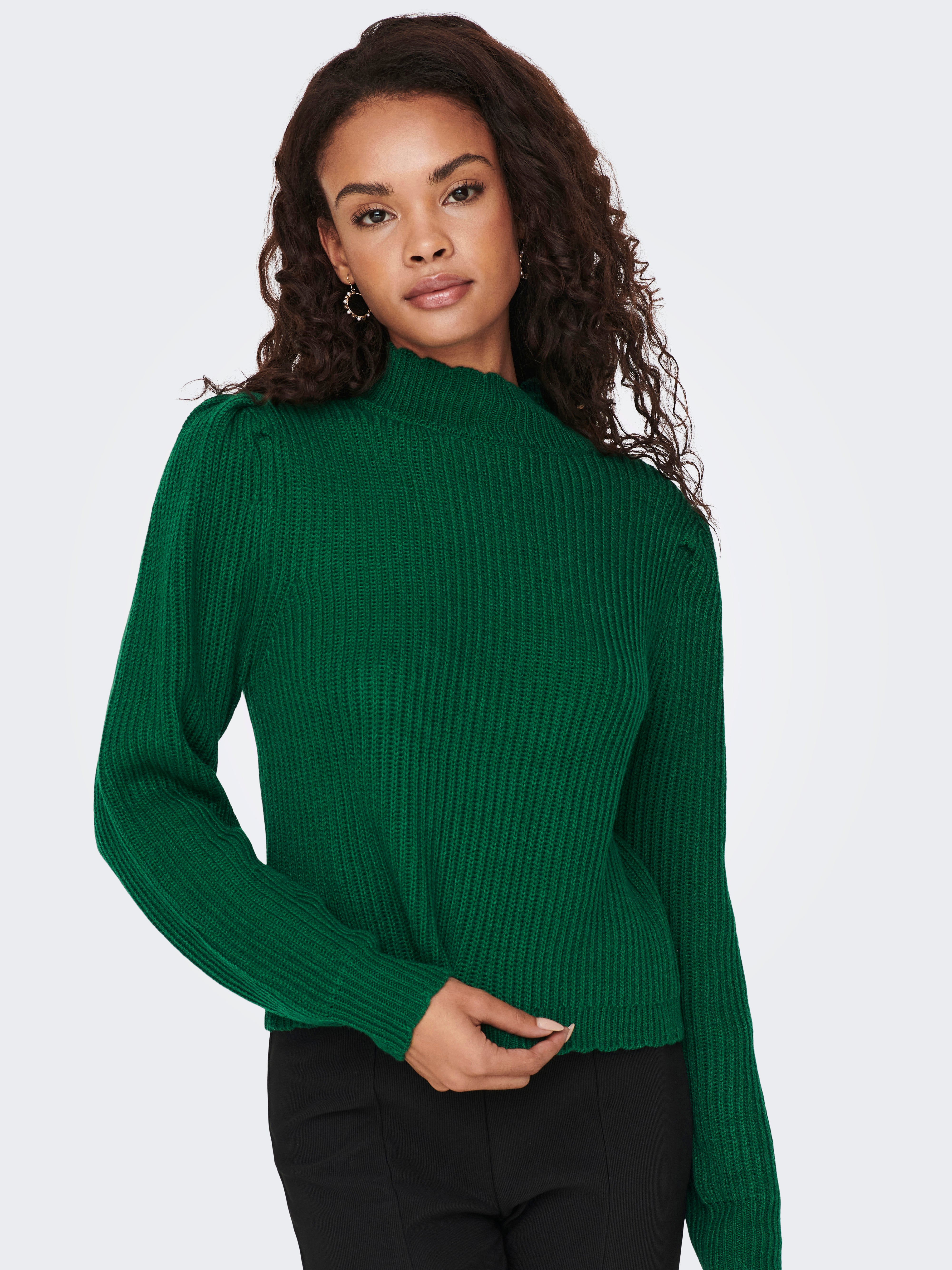 Pull best sale col haut