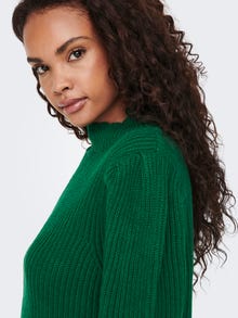 ONLY Pull-overs Col haut Poignets côtelés -Evergreen - 15277692