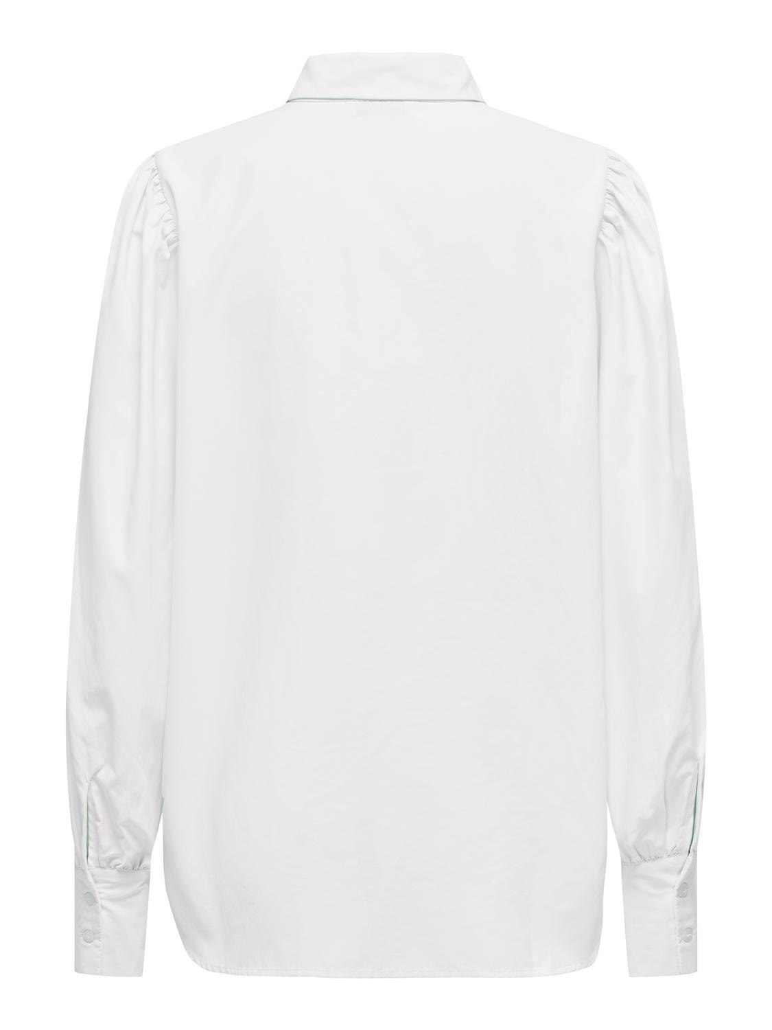 ONLY Loose fit Overhemd kraag Overhemd -Cloud Dancer - 15277702